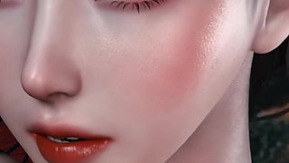 3D Huge Boobs Slut Cheating with Her Fat Big Dick Boss