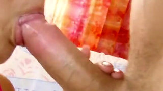 Sexy skinny teen gets a visit from her step brother's boyfriend