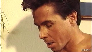 He Is Licking Her Tits With His Tongue - Blowjob