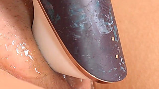 Vacuum Stimulator Sucks My Clitoris! 2 Orgasms!! My Is Satisfied