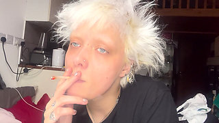3 New Smoking Videos Topless