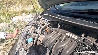 I\u2019ll Suck your Cock if you Fix my Car by SalsaXXX