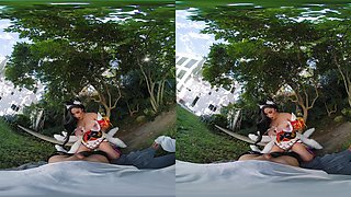Avery Black's Wild Passion in a VR Intense Moment