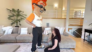 Archer Ali Takes My Big Dick Reverse Cowgirl in a Spanking Shed!