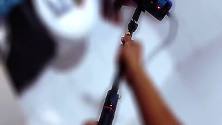 Sexy Lil Latina Shower Fuck Show