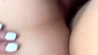 Blonde amateur MILF pov toys fingering shaved cunt