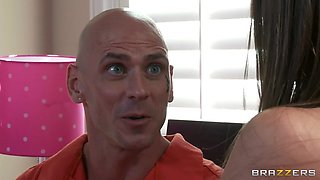 Inmate In My Puss With Johnny Sins, Dani Daniels - Brazzers