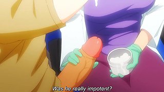 Big-titted COUGAR physician helps timid guy give his very first jizm sample (SPECIAL)