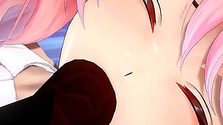 Wuthering Waves - Sigrika and Denia Naughty Club Party Fuck - 3D Hentai Animations
