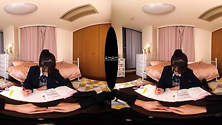 Japanese Student in VR POV for Sensual Ecstasy