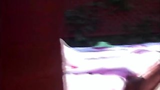 Blonde Mel Masturbates In The Garden - Aubrey Addams