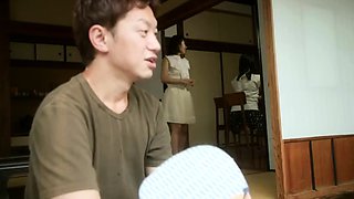 Asian slut Kana Kawai double blowjob and hardcore sex
