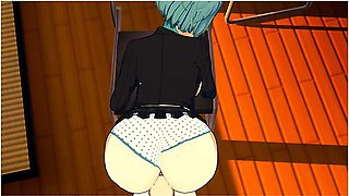Persona 3 - Fuuka Yamagishi Doggystyle Hentai