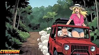 Jungle Gas Station: A Black Pump for a White Wifey. Toon BIG BLACK COCK Wifey Hotwife