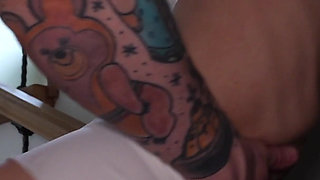 I Fucked a Skinny Blonde in the Ass on the Stairs