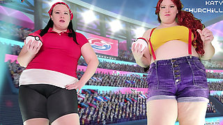 Misty and May Facesitting and Farting Battle Punishment