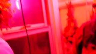 Hot brunette amateur MILF rides hubbys cock