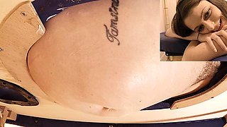 Cameron Canada ass fingered at massage