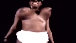 Big-Titted African Apoline From France