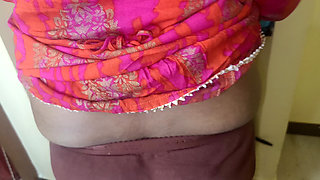 Housewife Showing Cute Breast for Her Step Stepbrother