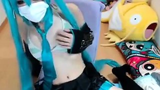 Miku Hatsune Asian Amateur Webcam Show