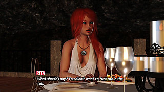 Max's Life Season 3 Cap 132 Fucking My Redhead Stepsister on the Beach