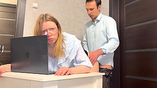 Shy Assistant Wedgie Bully Humping Session