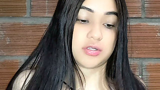 Rubbing Stepsister's Clit and Pussy Until Orgasm