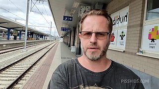 Piss & Anal Training Of Young Skinny Sweetie Plum, 1 On 1 Rough