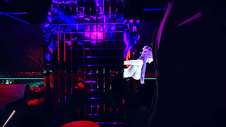 Bigboobs Waitress - 3D Animation