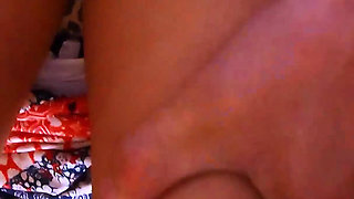 Missionary Fucked Tattoed School Babe with Tight Pussy