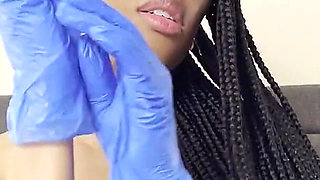 Getting Kinky with Gloves, Mask and Goggles