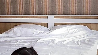 Bi Threesome - Surprised Her Husband and Invited a Guy for Anal Sex - He Fucks Him While He Fucks Her