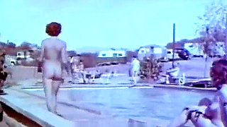 Outdoor Nudists Enjoying Naked Lifestyle (1950s Vintage)