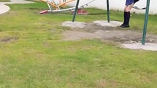 Dirty teacher - My student is alone in the park and I take her to my house