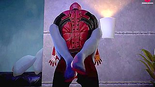 Spider Man And Car Toon - Ta Xxx With Deadpool