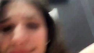 Shy_priincess masturbates in public toilet