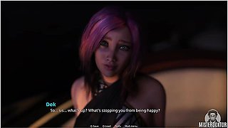 Wvm #353 - Visual Novel Gameplay By Misterdoktor With Car Toon