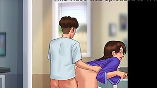 My step-mom uses me like a lovemaking sub every day to give her milk.