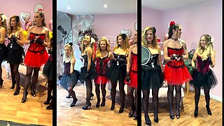 College Amateur Girls Throw Group Sex Party