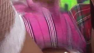 Double Pussies Scene-1_a Pair of Lesbian Schoolgirls Suck a Cock Together and Then Their Pussies