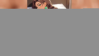 Gol Big Booty Desi Wife Twerking and Fuck Animation