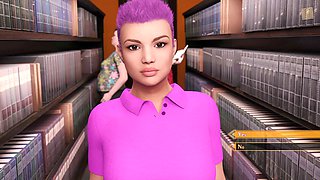 Being a dik, anime teen, big ass