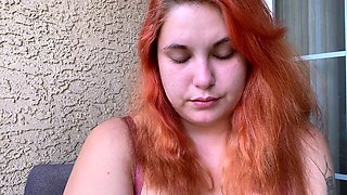 Amateur sex videos fat busty toying her own pussy in outdoor