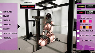 BDSM Compilation - Hardcore Metal Bondage and Latex Fetish