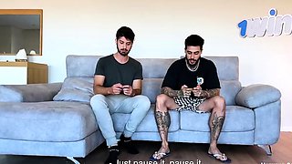 SDFM three way action! Morena cocksucker takes hefty