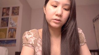 Hot asian girl, good girl, asmr