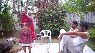 TWO MALIK HARDCORE OUTDOOR SEX WITH DESI LADY SERVENT WHEN SHE WAS ALONE AT HOME FULL MOVIE ( HINDI AUDIO ) OUTDOOR SEX