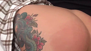 Eight Bottoms Spanked