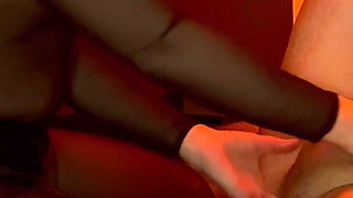 Gentle Pegging at Fireplace